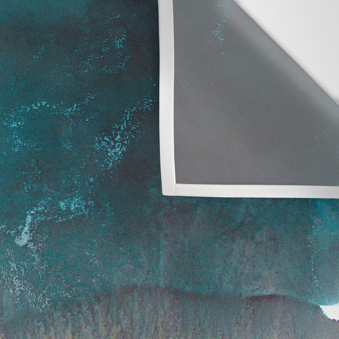 Turquoise Sea Pastel Beach III Wall Tapestry Gallery Image 3