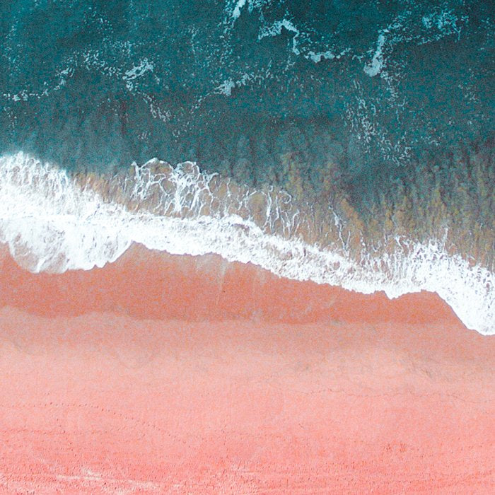 Turquoise Sea Pastel Beach III Coffee Mug Gallery Image 2