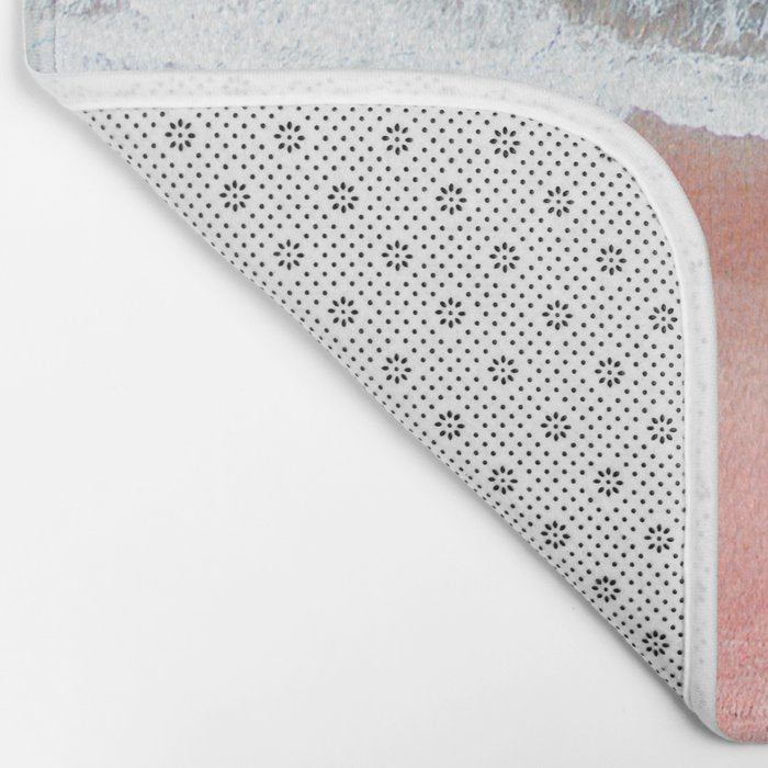 Turquoise Sea Pastel Beach III Bath Mat Gallery Image 2