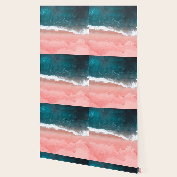Turquoise Sea Pastel Beach III Wallpaper Gallery Image 2