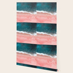 Turquoise Sea Pastel Beach III Wallpaper Gallery Image 2