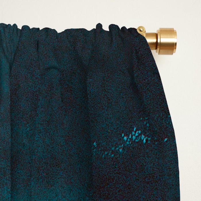 Turquoise Sea Pastel Beach III Window Curtain Gallery Image 2