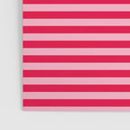 Retro, Beach, Colorful Stripes, Pink and Red Poster Gallery Image 3