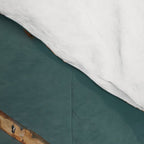 Chinoiserie Teal Magnolia Blossom Bird Garden Comforter Gallery Image 4