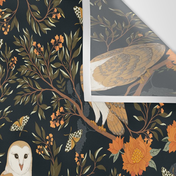 Night Owl Wall Tapestry Gallery Image 3