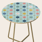 Moroccan Star Tile Pattern Side Table Gallery Image 2
