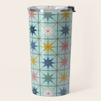 Moroccan Star Tile Pattern Travel Mug Gallery Image 2