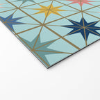 Moroccan Star Tile Pattern Welcome Mat Gallery Image 2
