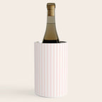 Classic Small Pink Rosebud Pastel Pink French Mattress Ticking Double Stripes Wine Chiller Gallery Image 2
