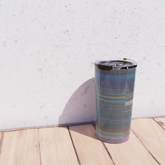 scanner stripes Travel Mug Gallery Image 4