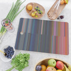scanner stripes Cutting Board Gallery Image 2