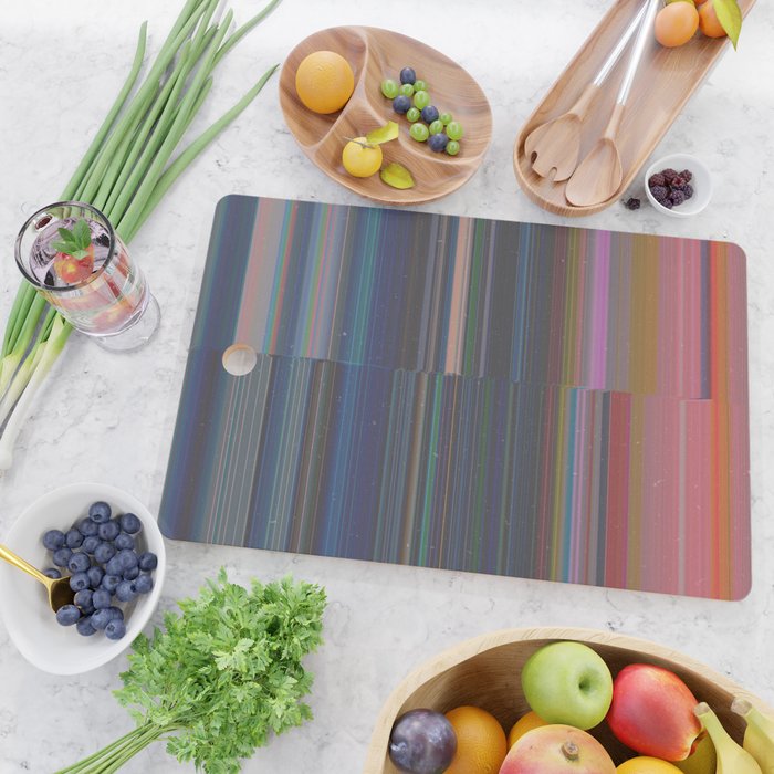 scanner stripes Cutting Board Gallery Image 2