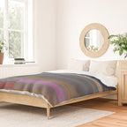scanner stripes Duvet Cover Gallery Image 2