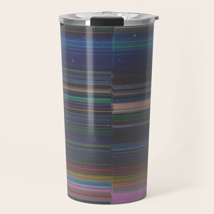 scanner stripes Travel Mug Gallery Image 1