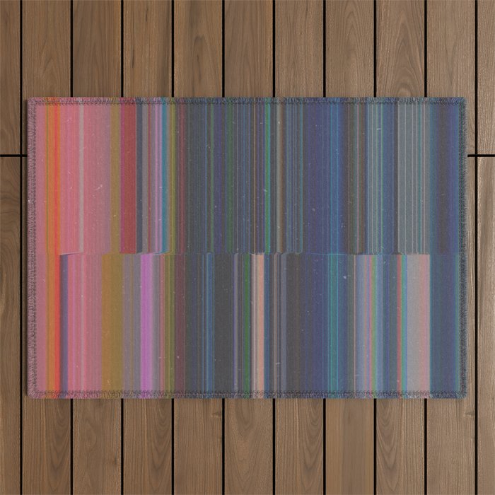 scanner stripes Outdoor Rug Gallery Image 1