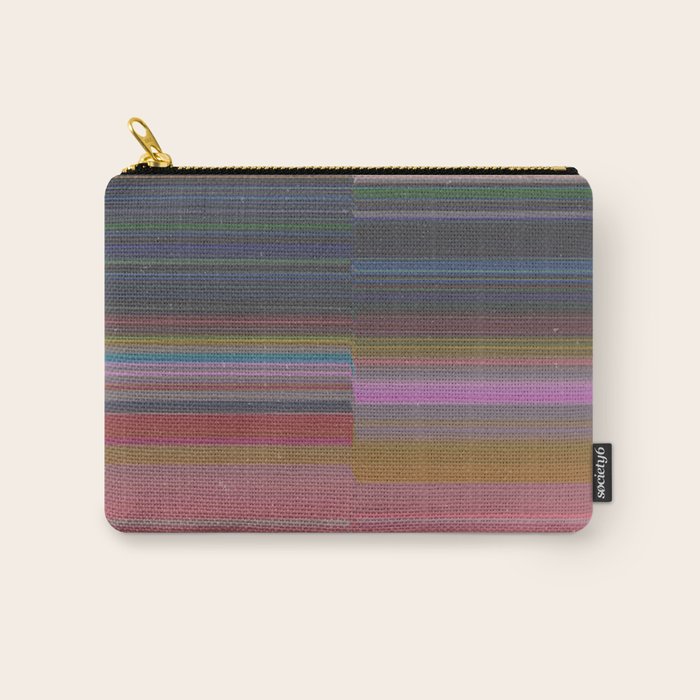 scanner stripes Carry All Pouch Gallery Image 1