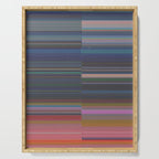 scanner stripes Serving Tray Gallery Image 1