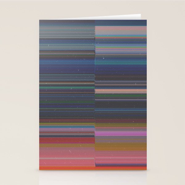scanner stripes Stationery Card Gallery Image 2