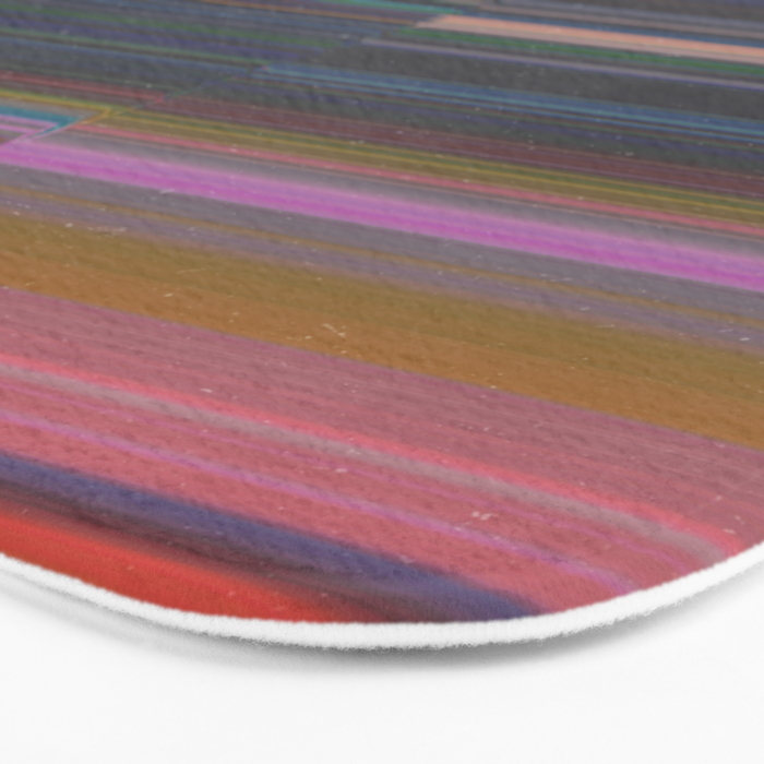 scanner stripes Bath Mat Gallery Image 3
