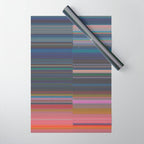 scanner stripes Wrapping Paper Gallery Image 1