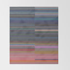 scanner stripes Throw Blanket Gallery Image 2