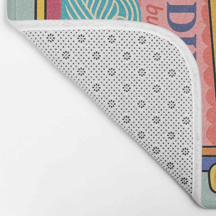 Tin of Love - Sardines in a Can with Heart Tail Bath Mat Gallery Image 2