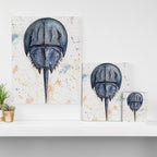 Horseshoe Crab Blues Canvas Print Gallery Image 3
