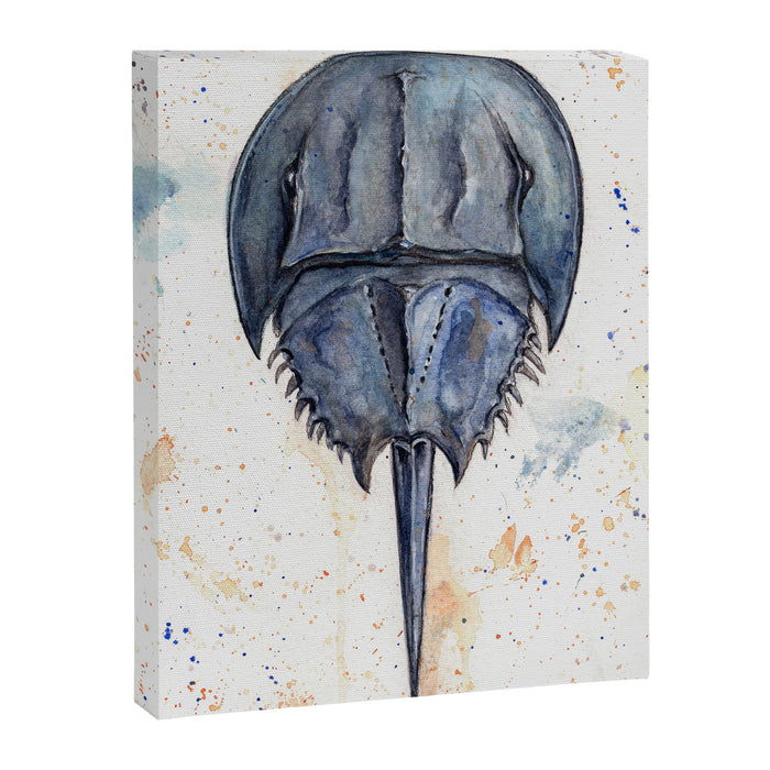 Horseshoe Crab Blues Canvas Print Gallery Image 1