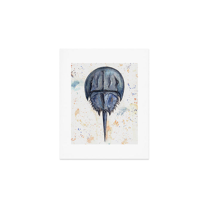 Horseshoe Crab Blues Art Print Gallery Image 1