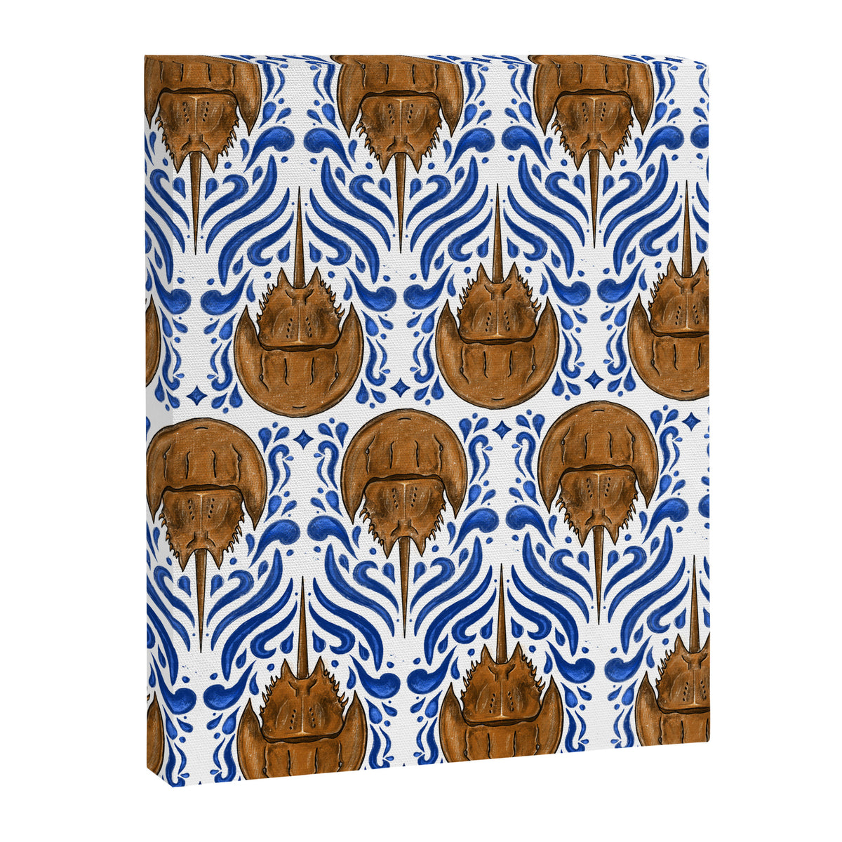 Horseshoe Crab Pattern Canvas Print Gallery Image 8