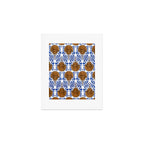 Horseshoe Crab Pattern Art Print Gallery Image 1