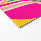 Pinky Groovy Girl and Landscape Welcome Mat Gallery Image 2