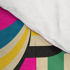 Pinky Groovy Girl and Landscape Comforter Gallery Image 4