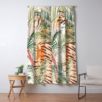Jungle Cat Window Curtain Gallery Image 5