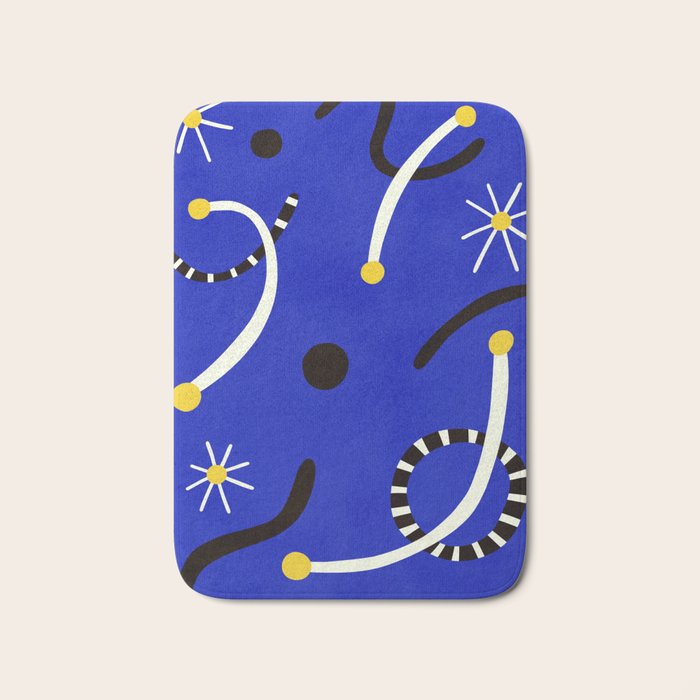 twinkle blue  01 Bath Mat Gallery Image 1