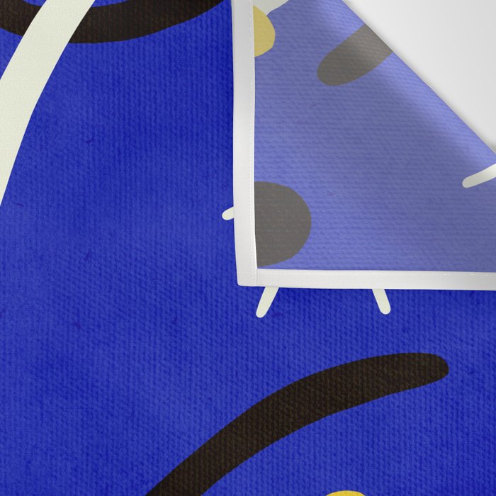 twinkle blue  01 Wall Tapestry Gallery Image 3