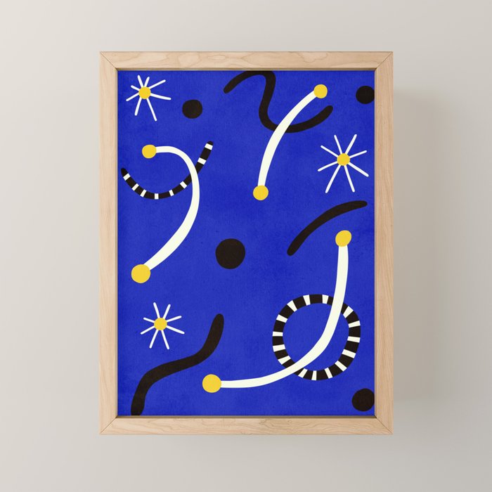 twinkle blue  01 Mini Art Print Gallery Image 1