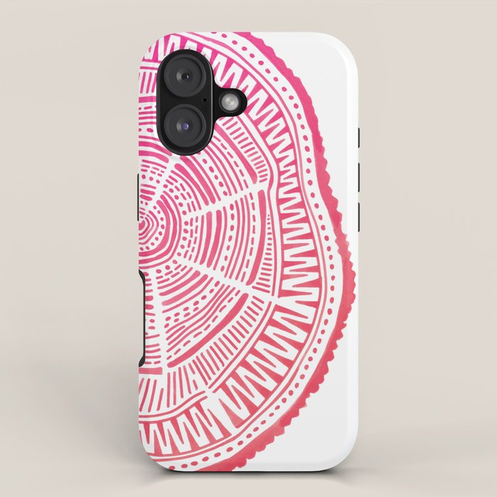Ponderosa Pine - Pink OmbrÃ© Palette iPhone Case Gallery Image 1