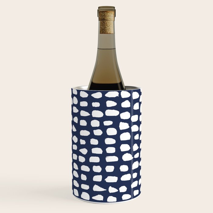 Dots (Navy) Wine Chiller Gallery Image 3