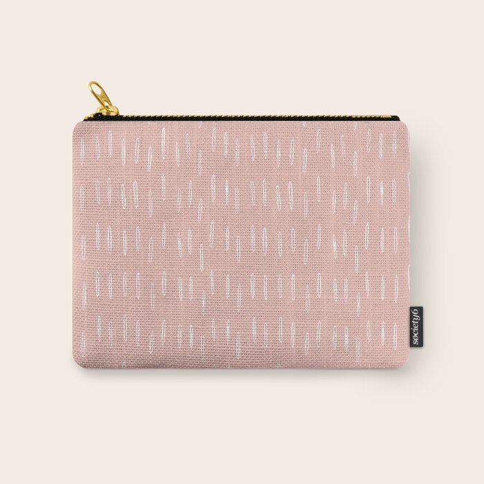 Boho Raindrops Pink Carry All Pouch Gallery Image 1