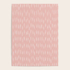 Boho Raindrops Pink Poster Gallery Image 4
