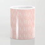 Boho Raindrops Pink Coffee Mug Gallery Image 4