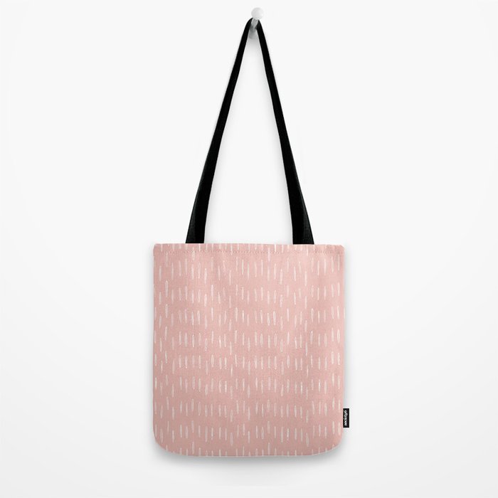 Boho Raindrops Pink Tote Bag Gallery Image 2