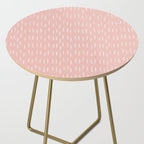 Boho Raindrops Pink Side Table Gallery Image 2