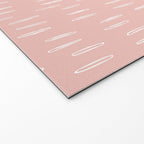 Boho Raindrops Pink Welcome Mat Gallery Image 2
