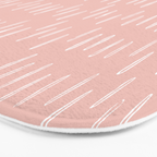 Boho Raindrops Pink Bath Mat Gallery Image 3