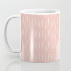 Boho Raindrops Pink Coffee Mug Gallery Image 3
