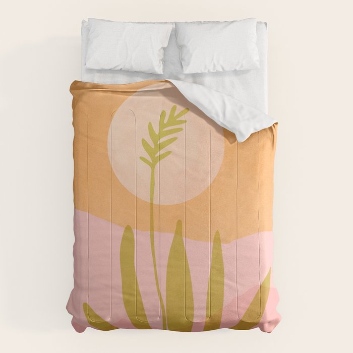 Desert Moon Colorful Landscape Comforter Gallery Image 1