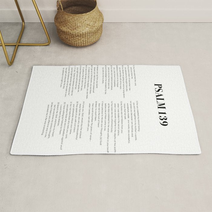 Psalm 139 Rug Gallery Image 1