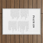 Psalm 139 Outdoor Rug Gallery Image 1
